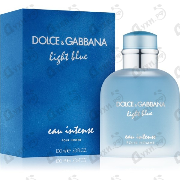dolce gabbana light blue intense for him